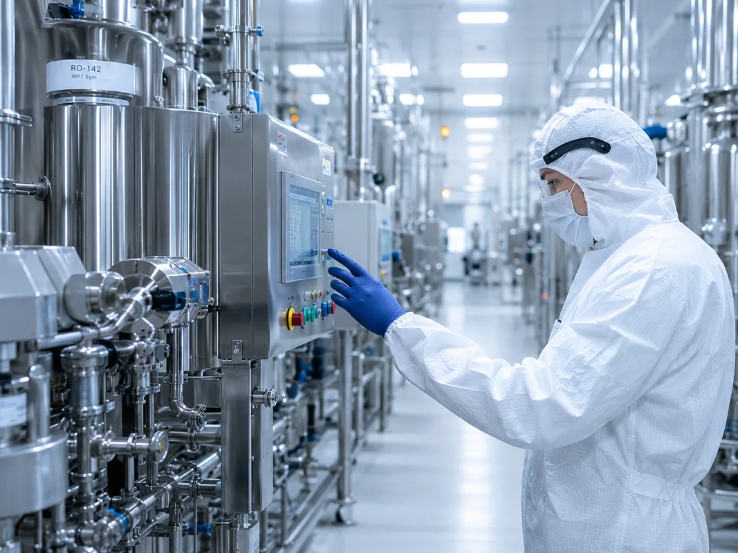 Pharmaceutical purified water application