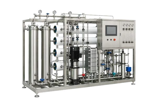 0.25-20 m3/h typical project range ro + edi ultrapure water equipment configured for ultrapure water equipment