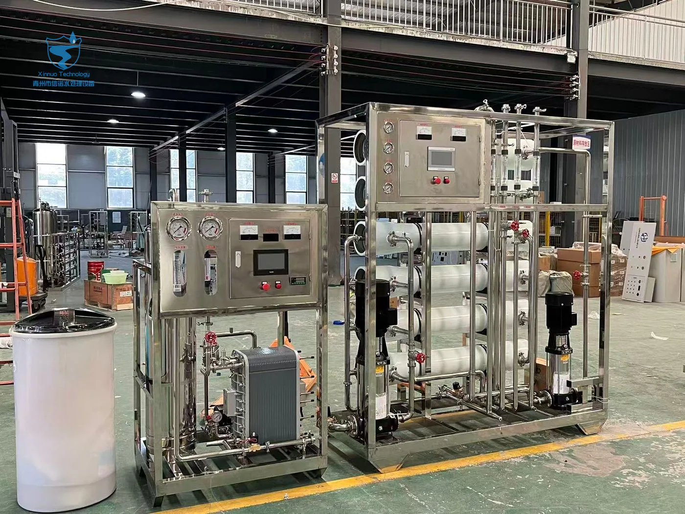 Xinnuo RO + EDI Ultrapure Water Equipment factory photo 1