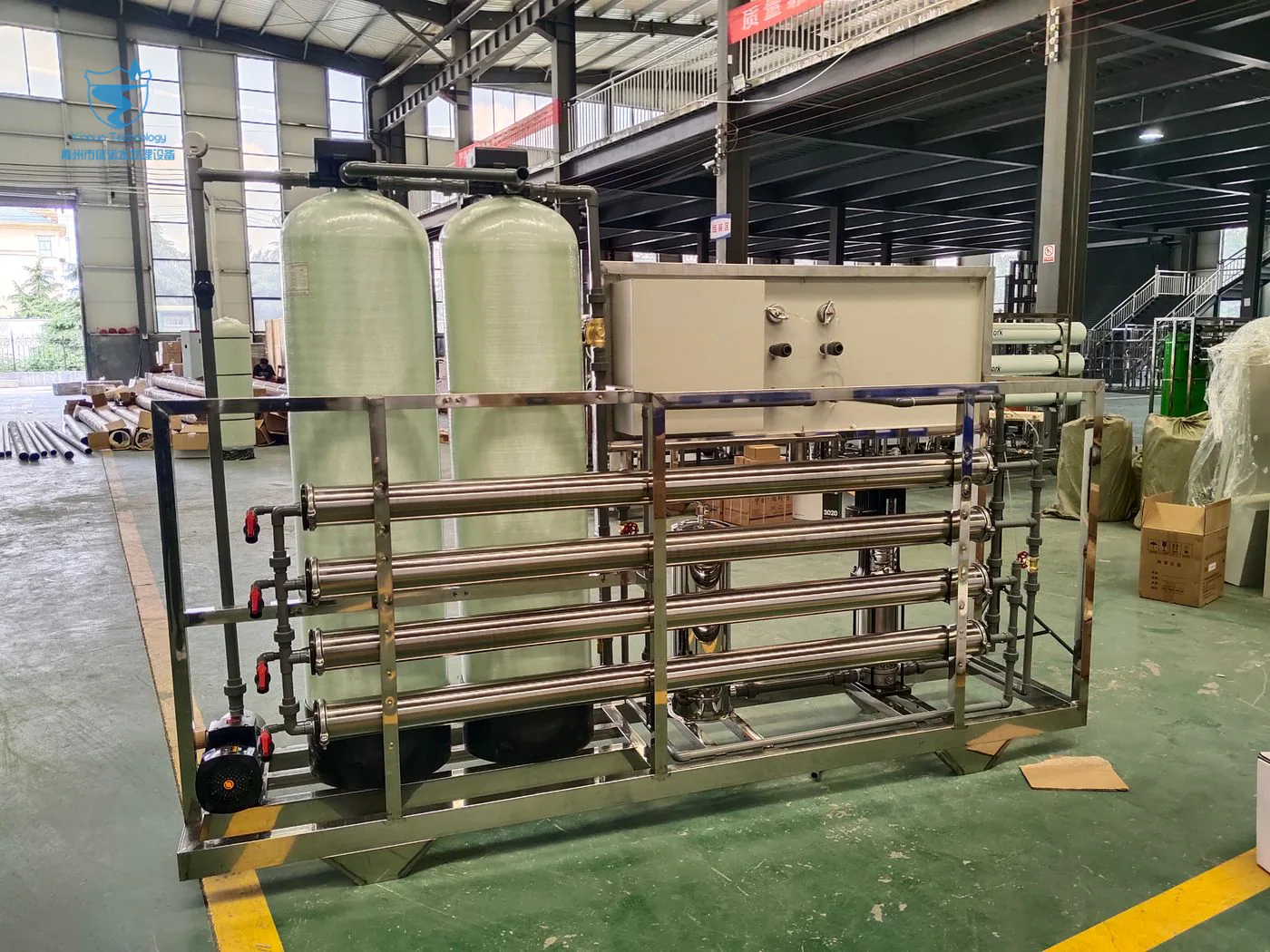 Xinnuo Single Stage RO Pure Water Equipment factory photo 1